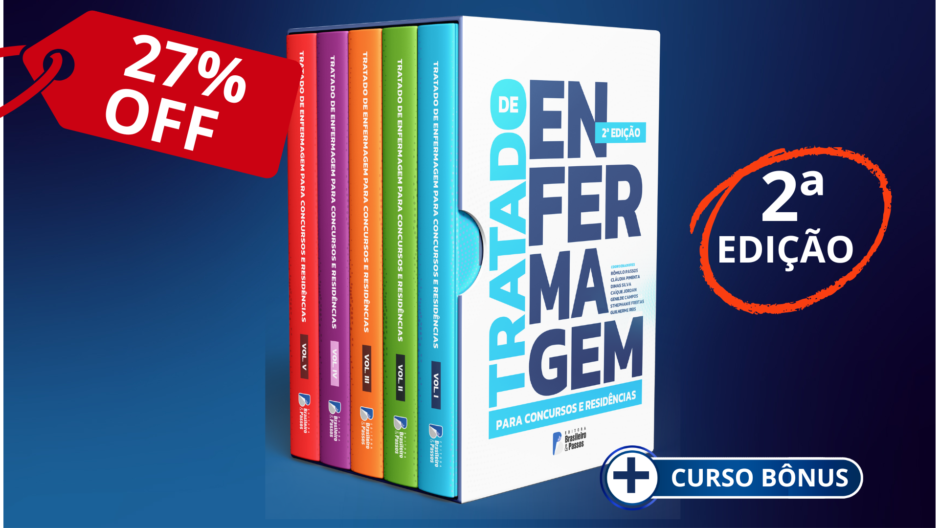 LIVRO: Novo Tratado de Enfermagem para Concursos e Residências (2ª edição) Ampliada e Atualizada